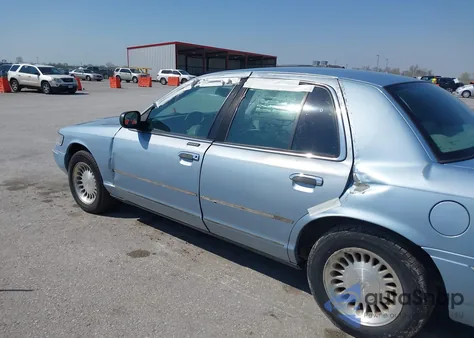 2001 Mercury Grand Marquis Ls from USA, damaged, VIN 2MEFM75W61X676829